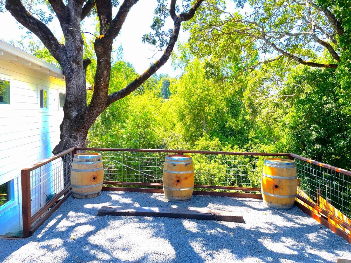 Private Wine Country-River Bungalow! Sunny Treetop Views - Pets Stay Free Forestville Exterior photo